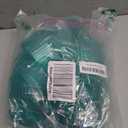 Jingmore 12 Pcs Ribbed Martini Glasses 10 oz Disposable Plastic Vintage Ribbed Coupe Glasses Unbreakable Dessert Parfait Glassware for Wedding Birthday Party Supplies (Light Green)