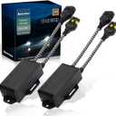 Bestview 9005 H10 LED light Canbus Decoder Kits Compatibility Anti Flickering Resistor Warning Canceler Pack of 2