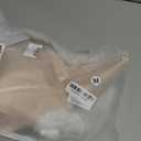 VEENDEO Women's Vintage Strap Party Bustier Corset Top Crop Top Bra Club Party Vest with Detachable Straps (Medium, Beige)