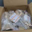 Sadnyy 12 Pcs Metal Flower Arrangements Stand Metal Wedding Centerpiece Stand Gold Vase Centerpiece Tall Table Decor Flower Vase for Wedding Reception Event Party Hotel Home Decor (15 Inch)