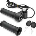 Q20 Full Twist Throttle Compatible with Ridstar Q20 Full Twist Throttle for 3-Pin Universal Ebike Throttle Waterproof Used for Upgrading Electric Scooters.