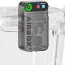 Live Bait Aerator,Ultra-Long Battery Life,Rechargeable Aquarium Air Pump 4w/64GPH(4000mAh Dual Hole) IPX4 Magnetic Charging Design,Suitable for Fishing Enthusiasts,with Hose and Stone