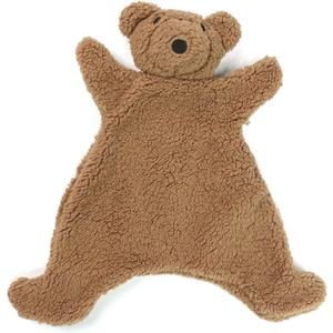 Lovey for Baby,Soft Baby Security Blanket,Snuggle Stuffed Animals Toy Baby Girl & Boy, Bear&Lamb Lovey Comforter Toy for Babies 0-12months,Baby Gifts for Infant and Toddler (Brown-Bear)