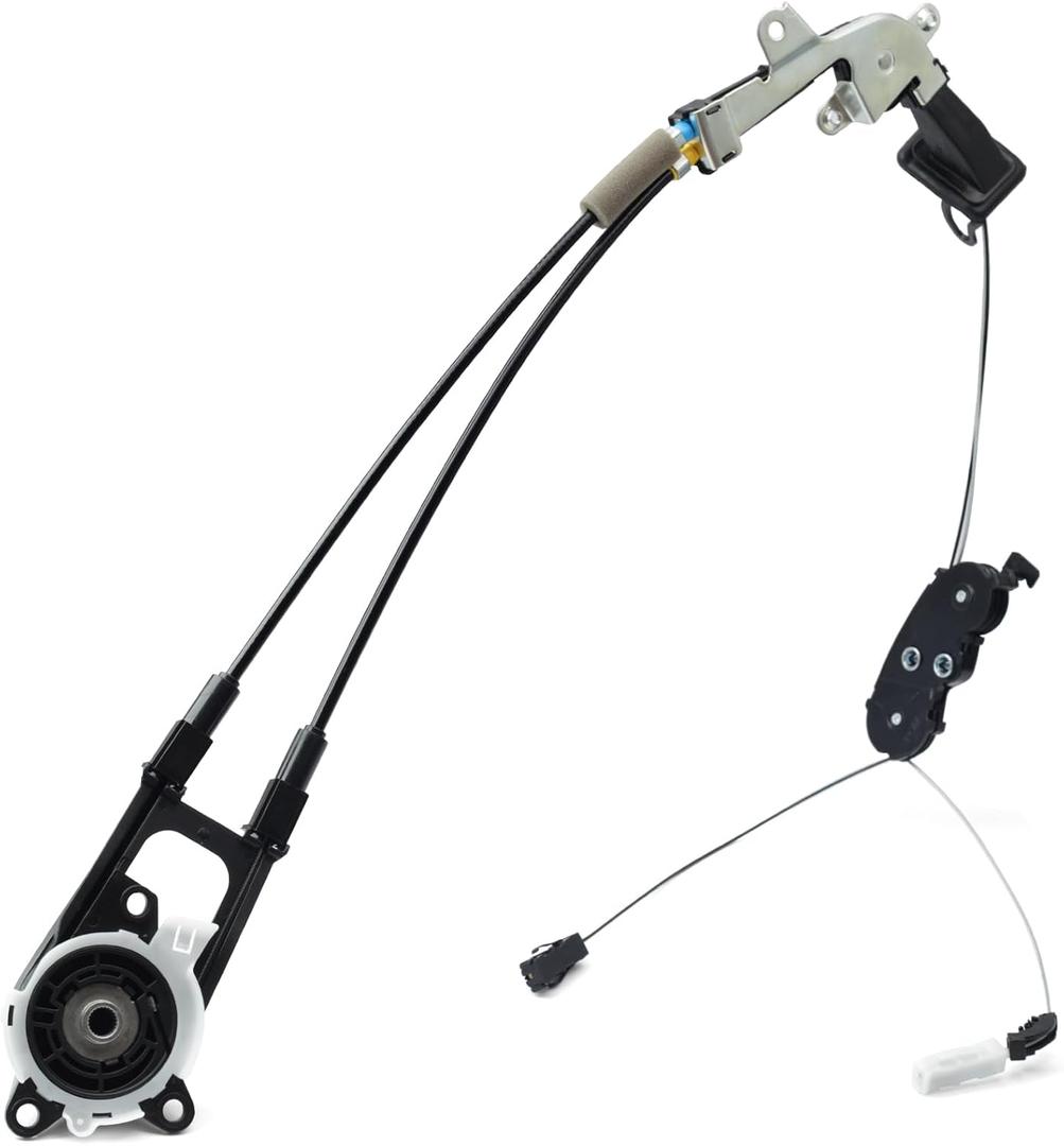 Rear Left Driver Side Power Sliding Door Cable Replacement for Toyota for Sienna 2011-2020 Auto Door Spool Control Bracket Cable Without Motor Replace 85016-08011 85016-08010 Linkage Assembly