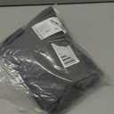 NICETOWN Short Curtains, Grey Window Curtains for Bedroom, Home Decoration Thermal Insulated Rod Pocket Blackout Blinds & Drapes for Small Windows (Gray, 2 Panels, W42 x L36 -Inch)