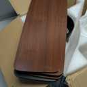 Goniyado 52" Black Low Profile Ceiling Fans with Lights and Remote, Modern Flush Mount Ceiling Fans with Quiet DC Motor, 6 Speeds Reversible