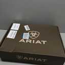 Ariat Heritage Round Toe Western Boots - Mens Round Toe Cowboy Boot, 11 Wide, Black Deertan