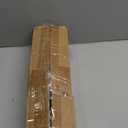 Oroonoko 72inch Industrial Pipe Clothes Garment Rack Ceiling Mount For Hanging Rod Bar for Laundry Room Up to Max Load 135Lb (Gold-HangStyle)