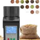Grain Moisture Tester Portable Cup-Type Meter for 25 Grains Including Wheat, Corn, Coffee, High Precision with Temperature Compensation, Data Storage, for Farmers Food Processors & Traders - GOYOJO