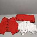 Boys Suits Slim Fit Toddler Tuxedo Suit Set for Dress Clothes Kids Wedding Ring Bearer Outfit