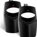 Upgraded Linear DTC Delta 3 Remote, 8 Dip Switch Garage Door Opener Remote, 8 Digit Gate Remote 310MHZ, DTD DNT0002A Linear Digital Control Delta 3, Easy to Set Up, Long Range & Stable, 2 Pack