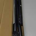 Tension Curtain Rod by EZFurni, 28 to 42 Inch, Adjustable Curtain Rods No Drilling, Heavy Duty tension Rod, Anti-Slip Spring Loaded Curtain Rods for Window, Closet, Door, Black