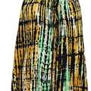 Women's Plus Size High Waisted Palazzo Pants Boho Wide Leg Smocked Vacation Baggy Trousers (XL)