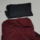 Real Essentials 2 Pack: Men’s Big & Tall Tech Stretch Long-Sleeve & Short-Sleeve Dry-Fit T-Shirt (5XT)