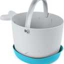 Skip Hop Bath Toy Storage, Moby Stowaway Bucket, Grey