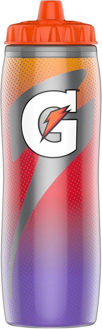 Gatorade Insulated Squeeze Bottle, 30oz Gatorade Insulated Squeeze Bottle, 30oz