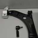 2PCS Front Lower Control Arms Suspension Kits Fits for Volkswagen for EOS 07-16, for Golf 2010-2014, for GTI 2006-2014, for Rabbit 2006-2009, for Audi A3 2006-2013, A3 Quattro 2007-2013