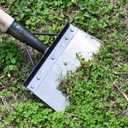 2Pcs Multi-Functional Outdoor Garden Cleaning Shovel Without Handle Stainless Steel Flat Shovel Ice Shovel Planting Farm Weeding Hand Shovels(Only Shovel)