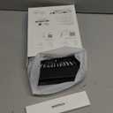 Warmco 10000mAh Portable Travel Fan 7-inch, Max 24H Runtime, Ultra-thin Quiet Rechargeable Battery Operated Desk Fan with Digital Display for Camping, Office, Bedroom, Cruise Essentials (Black)