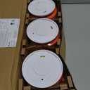 Kidde Smoke Detector, 10-Year Battery Powered, with Voice Alerts, LED Status Lights, 85 dB Alarm, 5-inches, 20SD10-V, 3 Pack, EXP: 10 Years After Installation
