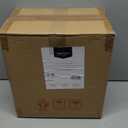 Amazon Basics 6 Sheet Cross Cut Paper and Credit Card Home Office Shredder with 3.8 Gallon Bin, Black