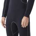 Hevto Men Wetsuits 3/2mm Neoprene Wet Suit Back Front Zip in Cold Water for Surfing Swimming Diving 4XL