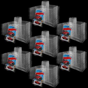 150 Pcs Clear Protector Cases Model Car Clamshell Cases Display Clear Protective Packs Car Blister Pack Covers Compatible with Hot-Wheels for Storage, 7.5 x 5 x 2 Inch