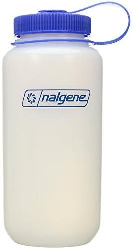 Nalgene HDPE Wide Mouth BPA-Free Water Bottle, 30 Oz