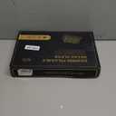 Bamboo Bread Slicer with Serrated Knife, Adjustable Guide for 3 Thickness Sizes, Foldable Chopping Board with Crumb Tray, Great for Homemade Bread, Cakes, Bagels