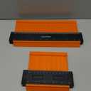 VARSK Contour Gauge Profile Tool with Light 5+10 Inch - Super Duplicator Shape and Outline Tool, Gifts for Men Dad Him, Cool Gadgets for Men DIY Handyman, Home Improvement Measuring Woodworking Tools