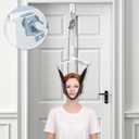 Cervical Neck Traction Device Over-The-Door, No Need for Handheld or Water Bag Portable Neck Stretcher,Effective Home Physical Therapy for Neck Pain Relief, 10 Adjustable Tension Levels