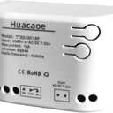 Smart Relay Module,Zigbee WiFi Wireless Garage Door Opener,1CH DC 7-32V/USB 5V Remote Control,Dry Contact Momentry Switch,Compatible with Alexa and Google Home