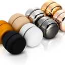 8 Pairs Hijab Magnets Strong Hijab Pins Women for Dress Cleavage Multi-use Pinless Muslim Magnetic Buttons Veil Scarf Pins(Rustic Style)