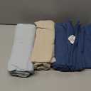 Muslin Swaddle Blankets for Newborn, 3 Pack Breathable Soft Receiving Blanket, Large 38 x 40 inches Swaddle Wrap Burping Clothes Diapers, Essentials Infant Shower Items, Toddler Gift (Graceful Colors)