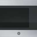 GE Countertop Microwave Oven, 1,150-watt Capacity, 1.6 Cubic Ft., 8 Auto Setting Cooking Settings, Child-Lock Technology, Kitchen Essentials for the Countertop, Dorm Room or Apartment, Stainless Steel