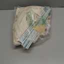 Besrey Kids Play Tent 2 in 1 with Padded Mat and Lights, Large Kids Playhouse with 2 Doors & 4 Windows, Indoor & Outdoor, Christmas Toddler Tent, 51" x35" x 51" (White)