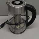 Aigostar Electric Kettle, Tea Kettle with Temperature Control and Tea Infuser, 1500W Hot Water Kettle with Variable Temperature, Keep Warm Function, LED Indicator Light Change, Auto Shut-Off, 1.7L (Black)