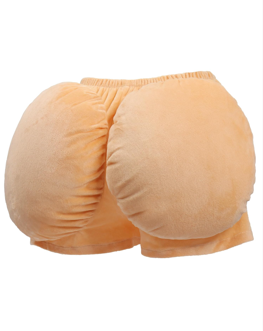 FURPHI Fake Butt Costume Accessories Old Lady Grandma Cosplay Christmas Prop L