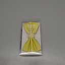 STACY ADAMS mens Satin Solid Bow TieBow Tie (One Size, Banana)