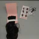 FELENDY 18" Ponytail Extension Curly Wavy Clip in Hairpiece Wrap Around Long Pony Tails Hair Extensions Synthetic for Women Dark Brown