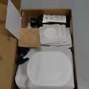 99Pcs Castor Oil Patches, Organic Cold Pressed Glass Bottle 8oz, Organic Cotton Patches Belly Button, Castor Oil Pack Wrap for Belly Button, Stomach, Self-Adhesive for Convenient Use