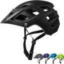 Exclusky Bike Helmet Mountain Bike Helmet for Adults Lightweight MTB Cycling Helmet for Men Women Adjustable Bicycle Helmet with Visor (22.05 - 24.01")