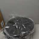 Hubcaps Wheel Cover Replacement R16 Size Hub Cap Universal-Fit Steel Wheel Rim Caps ABS Tire Covers for Most Cars Trucks Sedans SUV -Set of 416-inchBlack