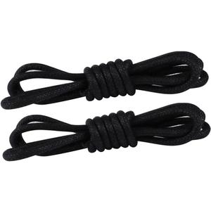 4 x 2 Pairs Waxed Round Shoe Laces for Oxford Dress Shoes Boot Strings Business Chukka Shoelaces 1/8" Thin