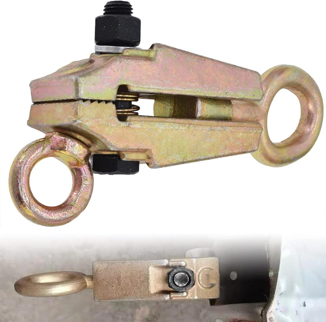 Auto Body Repair Pull Clamp Self Tightening Frame Grips Self Tightening Repair Tool Kit 5 Ton 2 Way