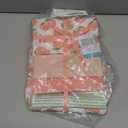 Hudson Baby Unisex Baby Cotton Flannel Receiving Blankets, Sweet Peach, One Size