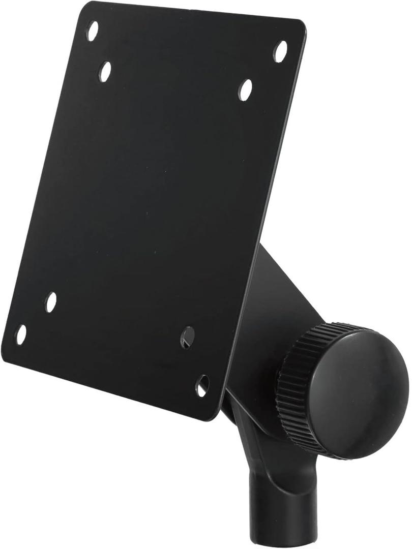VESA de mucho adapter to mount VESA monitor on microphone stand