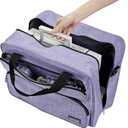 HOMEST Sewing Machine Carrying Case, Universal Tote Bag with Shoulder Strap Compatible with Singer, Brother, Janome, Purple (Patent Design)