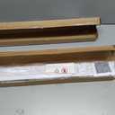 Grandekor No Tools No Drill Cordless Cellular Shades,34" W x 36" H,Blackout Honeycomb Blinds for Indoor Windows,UV Protection Privacy No Drill Blinds for Home,Door,White