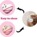 Anditoy 100 PCS Valentines Day Mochi Squishy Toys Squishies for Kids School Class Classroom Valentines Day Cards Gifts Prizes Party Favors